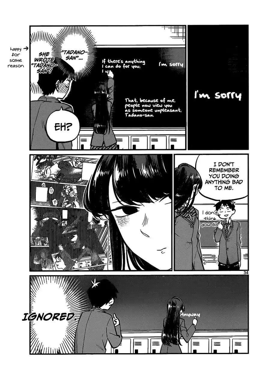 Komi-san wa Komyushou Desu Chapter 1 34